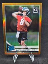 Clayton Thorson 2019 Donruss Optic Bronze #200 Rated Rookie Eagles