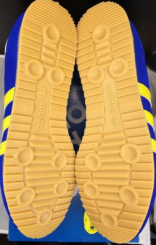 ADIDAS Originals Spezial ZURRO SPZL royal blue yellow trainers UK9 FV5481 - Picture 7 of 10