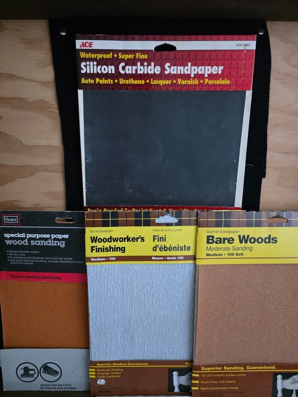 100 GRIT- SANDPAPER Full 12 sheets-1 sheet 400 GRIT, all 9x 11-Completely Unused