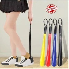 1pc Extra long flexible plastic shoe horns do not require bending durable shoe s