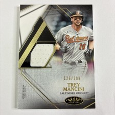 2022 Topps Tier One 1 Trey Mancini Game-Used Memorabilia Patch  Jersey /399