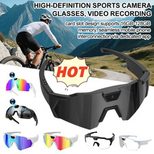 Smart Camera Glasses,OutdoorSports HD Recording Video  Cycling -ActionSunglass