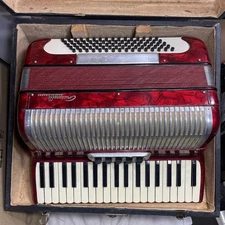 Crucianelli Accordion made in Castelfidardo Italy with case