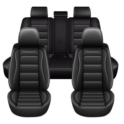 Faux Leather Cushion Car Seat Covers 5 Seats For GMC Canyon 2015-2025