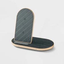 Qi 2-in-1 Wireless Charger - heyday Night Gray
