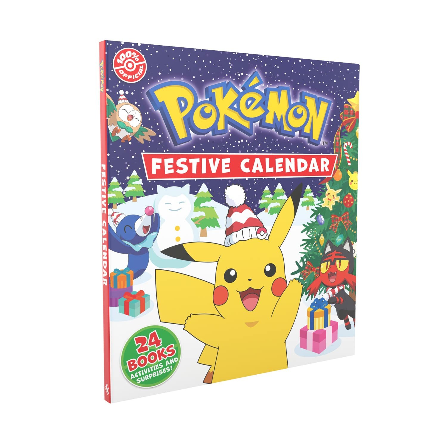 Pokemon: Festive Calendar: A Festive Collection of 24 Books!, Hardback NEW