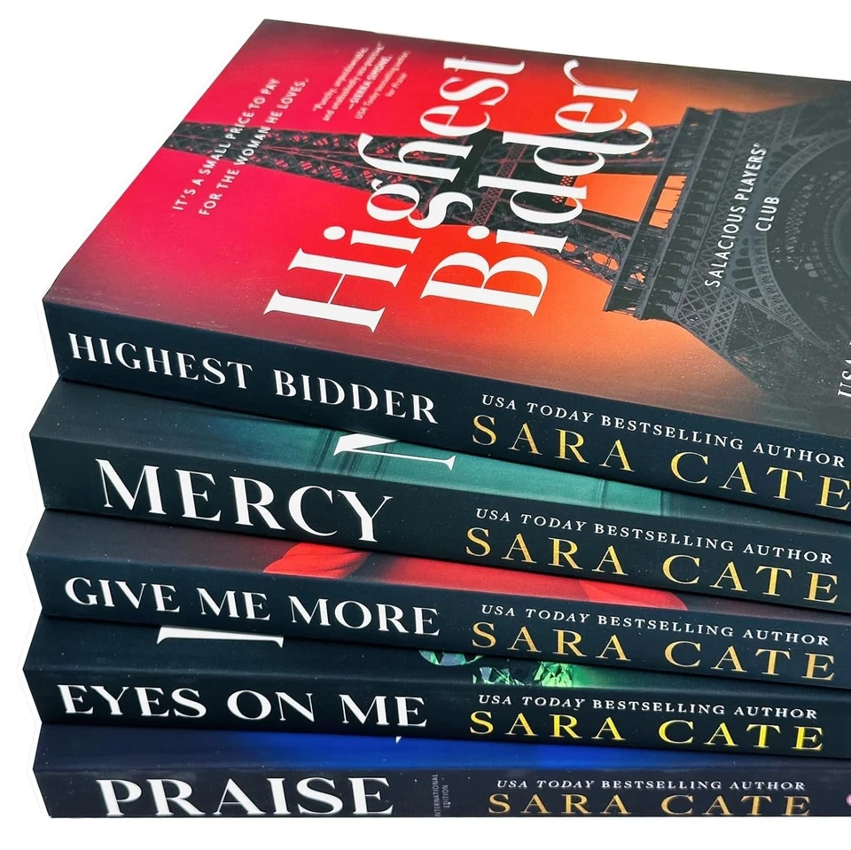 Salacious Players Club Series 5 Books Collection Paperback Set By Sara Cate - Image 3 of 4