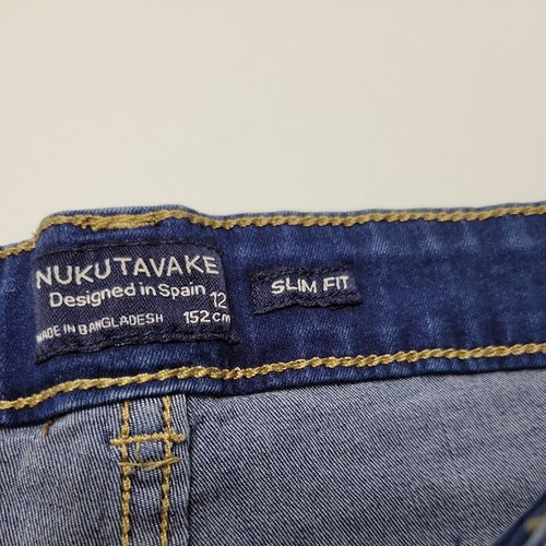 Nukutavake Jeans Girls 12 NKTVK Skinny Slim Fit Comfort Stretch Spain Design - Picture 5 of 11