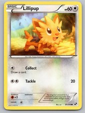 2011 POKEMON BLACK & WHITE LILLIPUP 81/114 C NM A103286 FREE S&H