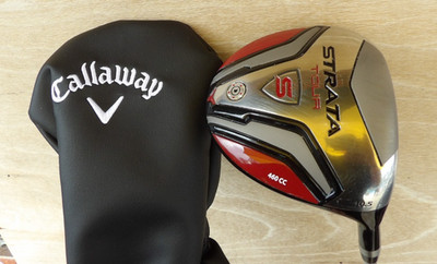 MINT MENS STRATA TOUR DRIVER 10.5 LOFT REGULAR FLEX GRAPHITE SHAFT CALLAWAY RED