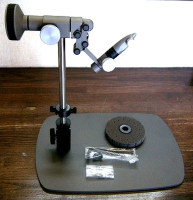 C&F Design CFT-9000 Reference Pedestal Fly Tying Vise Silver Made in Japan