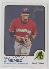 2022 Topps Heritage Minor League Edition Leo Jimenez #85 1t8