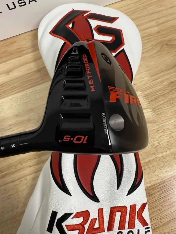 Nuevo eje Nurk Fire Tour 10,5 grados X-Flex LA Golf House of Forge mano derecha Foto 2 de 4