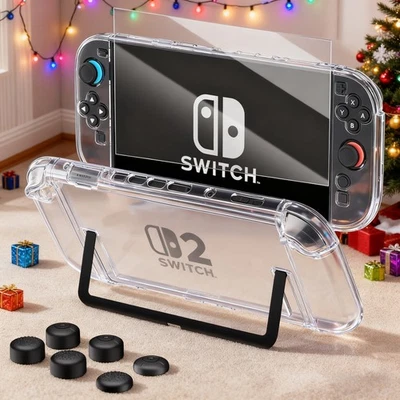 Switch 2 Case For Nintendo Switch 2 Console and Joy-Con Controller Screen Case