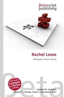 Lambert M. Surhone (U. A.) | Rachel Lowe | Taschenbuch | Englisch (2026)