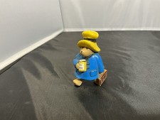 1982 1984 PADDINGTON BEAR PVC EDEN TOYS HARTOY SUITCASE HAT JACKET DRINK 2.5"