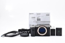Sony a7C ILCE-7C Silver Frame Mirrorless SC: 1,020 Mint From Japan G114