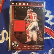 2025 Panini ICONS Patrick Maholmes Highlight Materials HM-4