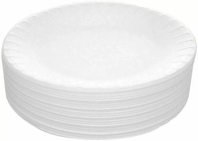 600 x Hochwertige Styropor Einweg Schaumstoff Platten 9'' Hochzeit Partys BBQ