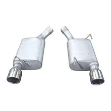 Pypes SFM60V Axle-Back Exhaust - Violator 2-1/2 in Diameter - 4 in Polished