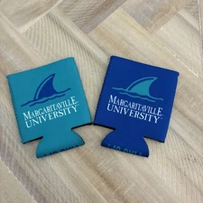 RARE Margaritaville University Koozie  Fins Up Jimmy Buffett