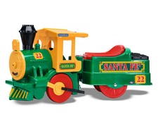 TRENINO ELETTRICO BAMBINO PEG PEREGO SANTA FE TRAIN IGED1071  + BINARI AGGIUNTIV