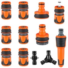 Gartenschlauch Kupplung Set Wasserhahn Anschluss 12-teilig