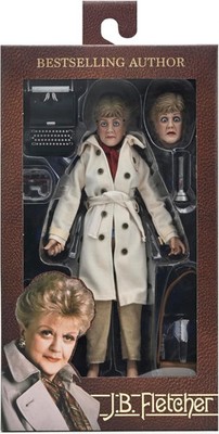 NECA Murder She Wrote Jessica Fletcher Clothed Actionfigur 8'' NEU & VERSIEGELT