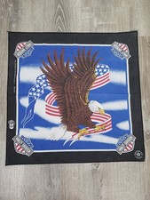 Harley Davidson Bandana Cap Handkerchief Scarf Eagle USA Official Logo 15187