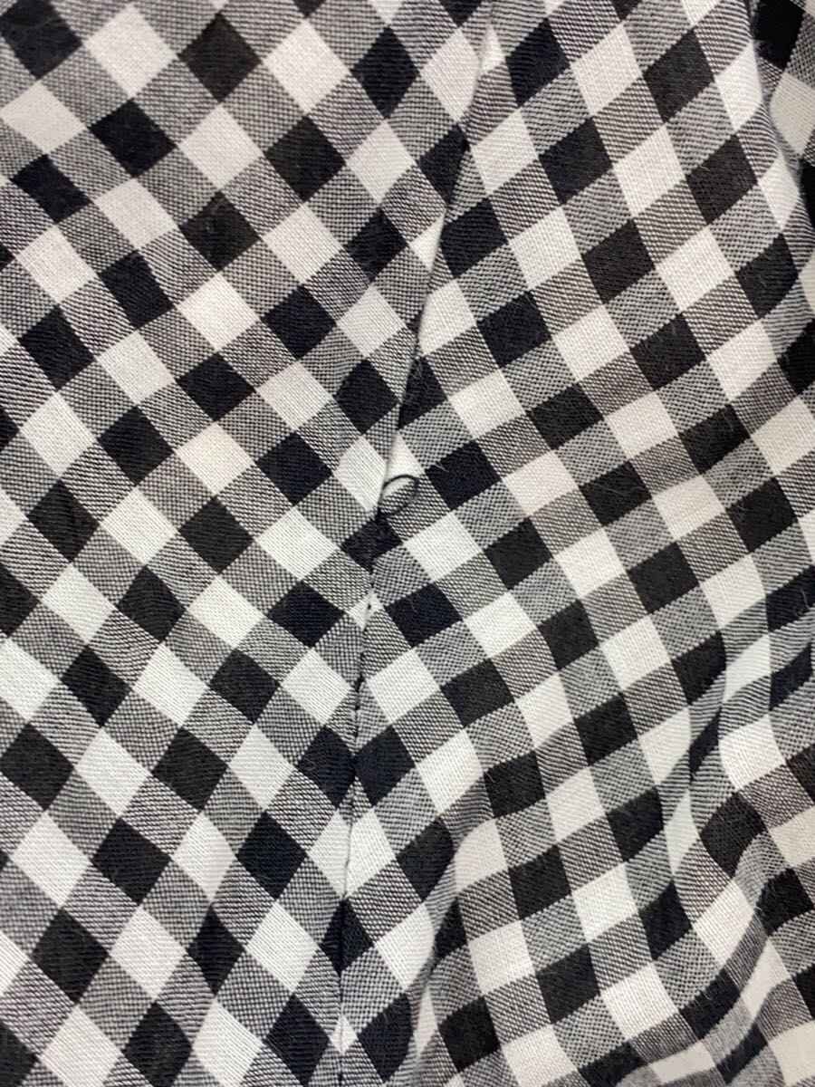 AMERI Short Sleeve One Piece S Cotton Gingham CK … - image 8