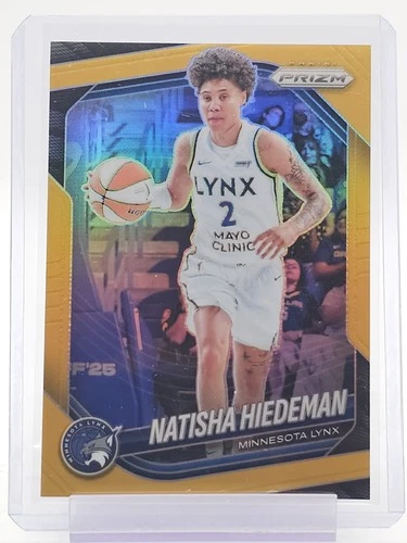 NATISHA HIEDEMAN 2025-26 PANINI PRIZM WNBA GOLD /10 #53 LYNX Q7267