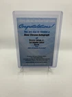 Bronny James Lakers 2025-26 Bowman AUTOGRAPH AUTO- Redemption