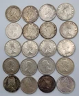 Set of (20) Canadian Silver Quarters 25c King George, QE II