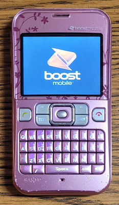 Sanyo Juno SCP-2700 - Pink ( Sprint ) Phone - Very Rare Color w