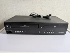 Magnavox DV220MW9A DVD VCR Combo Player 4-Head Hi-Fi VHS Recorder - Tested Works