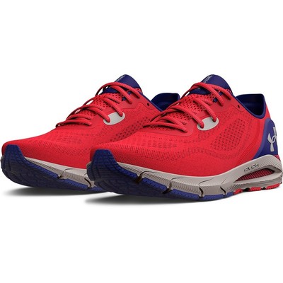 Under Armour 3024898 Men's UA HOVR Sonic 5 Running Shoes, Bolt Red, Size 8