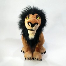 New Disney Store The Lion King Scar 13" Plush Stuffed Toy