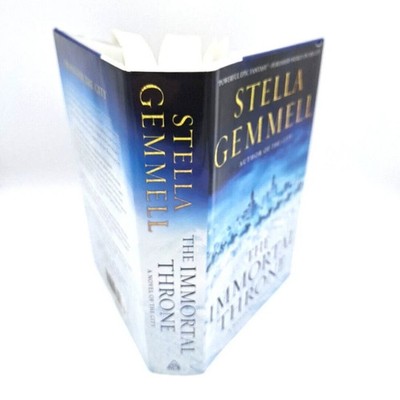 Immortal Throne Stella Gemmell 2016 First Edition Epic Fantasy ACE Book