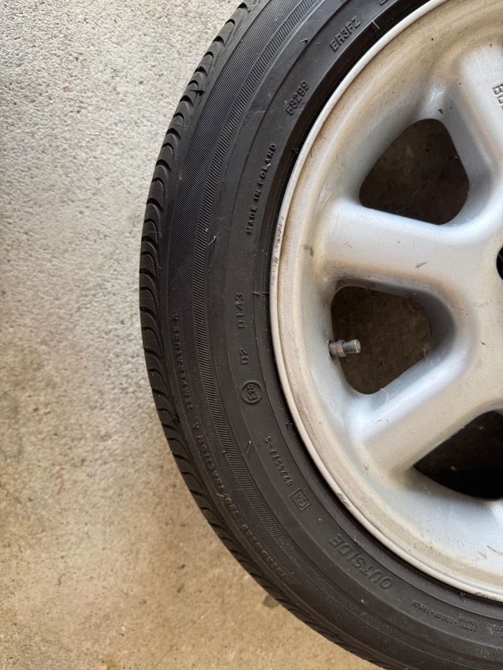 BBS Bugatti Alufelgen 16 Zoll mit Bridgestone Turanza – Abholung Landshut - Bild 2 von 4