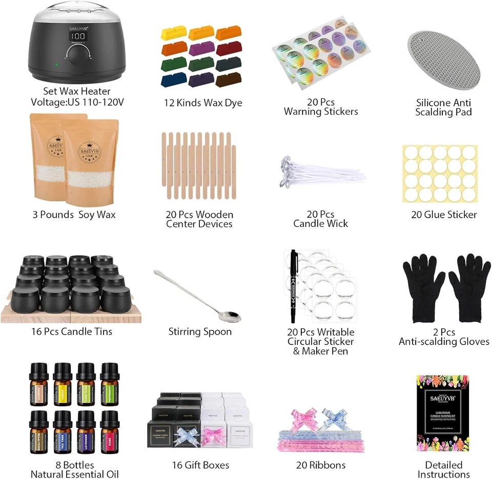 Electric Wax Melting Furnace with Temperature Control - Image 4 of 4