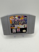 Deadly Arts (Nintendo 64) N64 authentic video game cart only Fast Shipping