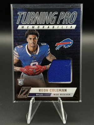 #ad #ad 2024 Panini Zenith Keon Coleman Rookie Memorabilia #TPM KCN Buffalo Bills $1.39