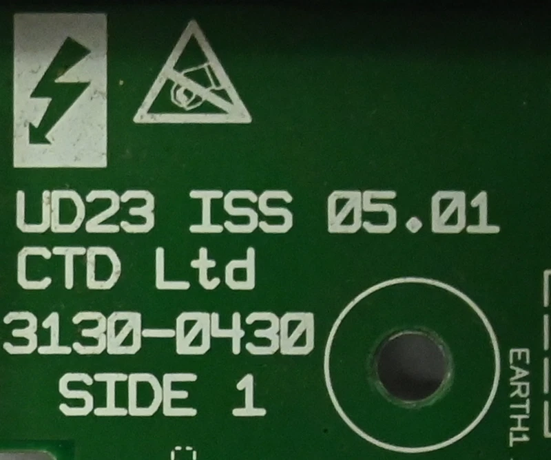 Control Techniques UD23 ISS 05.01 3130-0430 Driver Board - Bild 3 von 3