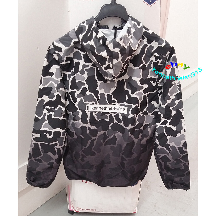 ADIDAS ORIGINALS CAMO WINDBREAKER JACKET DH4805 GREY CAMO MENS