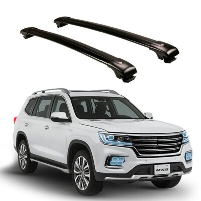 2PCS Cross Bar Fits For Roewe RX8 MG RX8 2018-2024 Cargo Roof Rail Rack Lockable