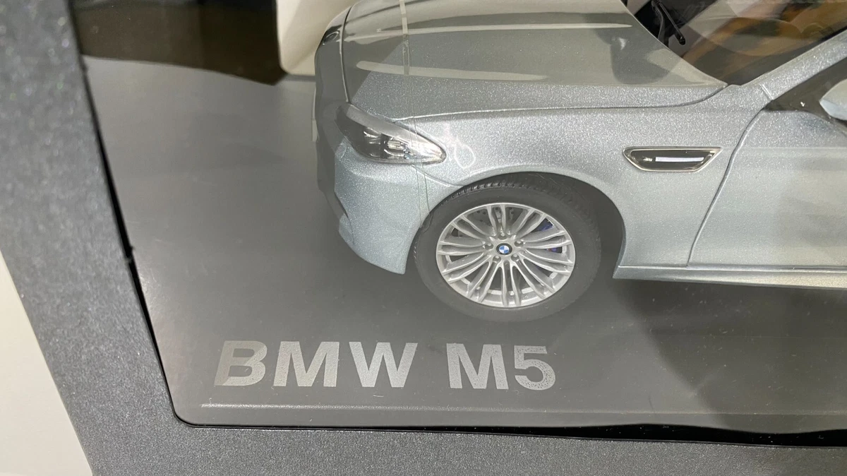 New Old Stock BMW M5 F10, 1:18 Scale Die-Cast Model, Silverstone 