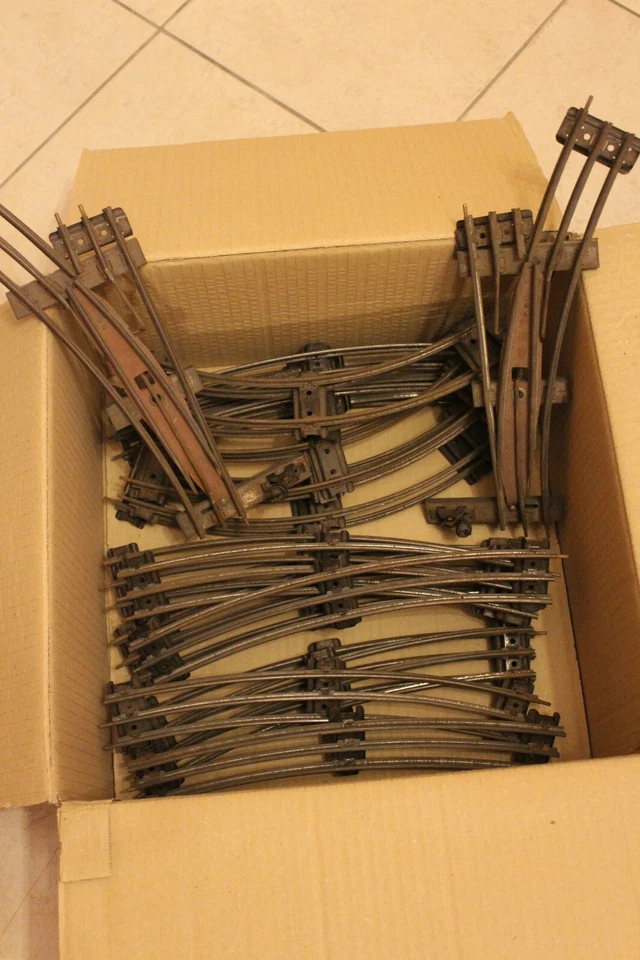 Lot de 20 rails tole O Hornby - Photo 1/3