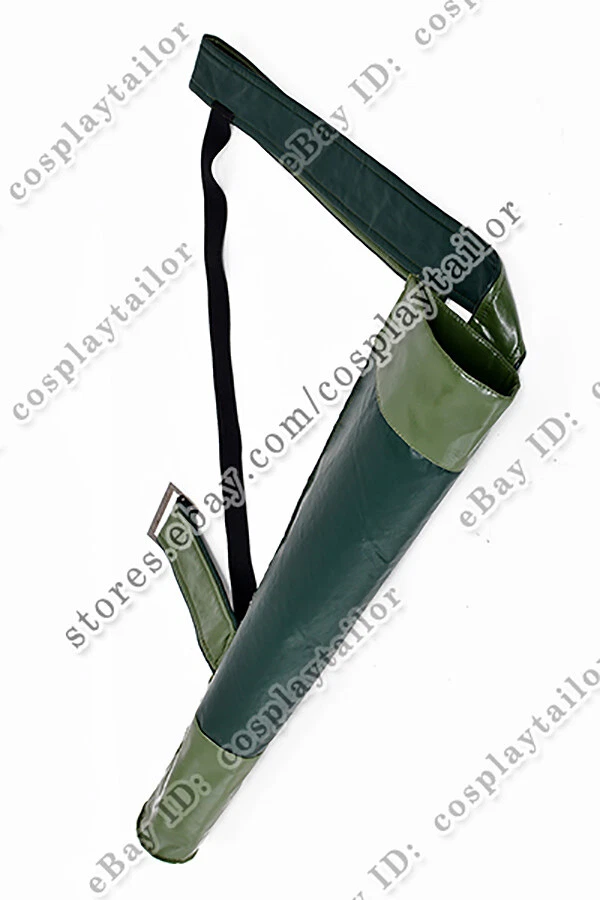 Flecha Verde Cosplay Oliver Queen Chaleco con Capucha con Carcaj Disfraz de Halloween Foto 3 de 3