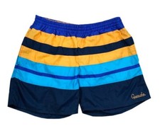 Vintage Givenchy Activewear Colorful Swim Trunks Size L 