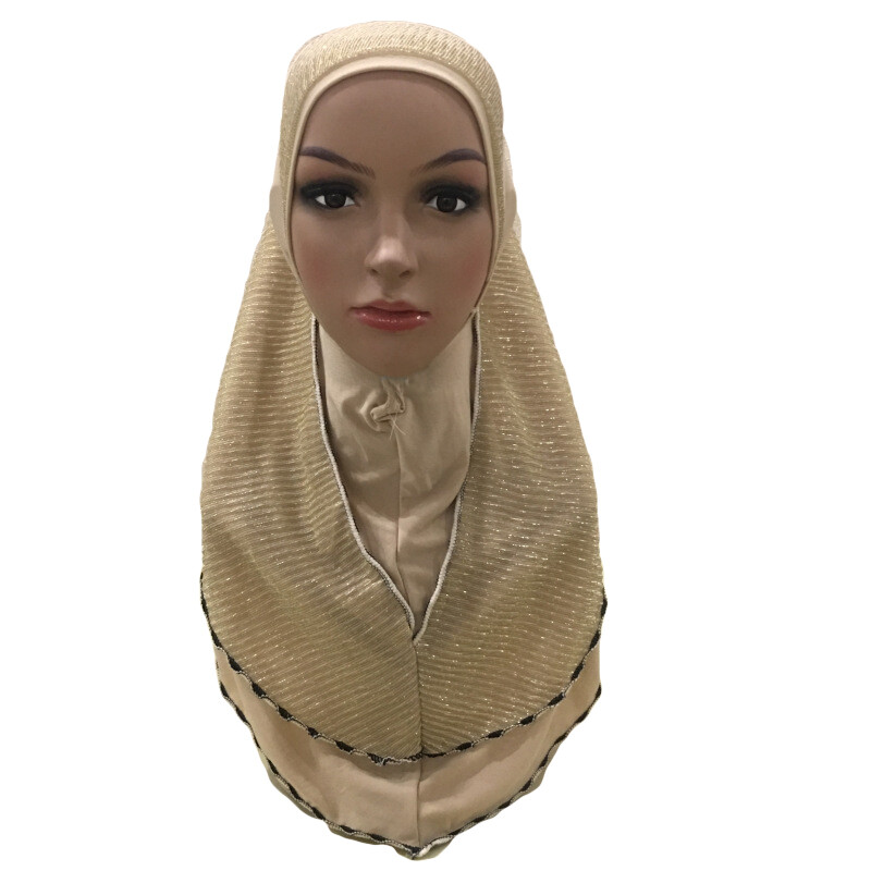 Women Head Scarf Muslim One Piece Amira Hijab Islamic Shawl Wrap Arab